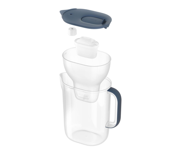 Brita Dzbanek Essential XL ciemnoniebieski + 3 wkłady filtrujące M - 1511924 - zdjęcie 5